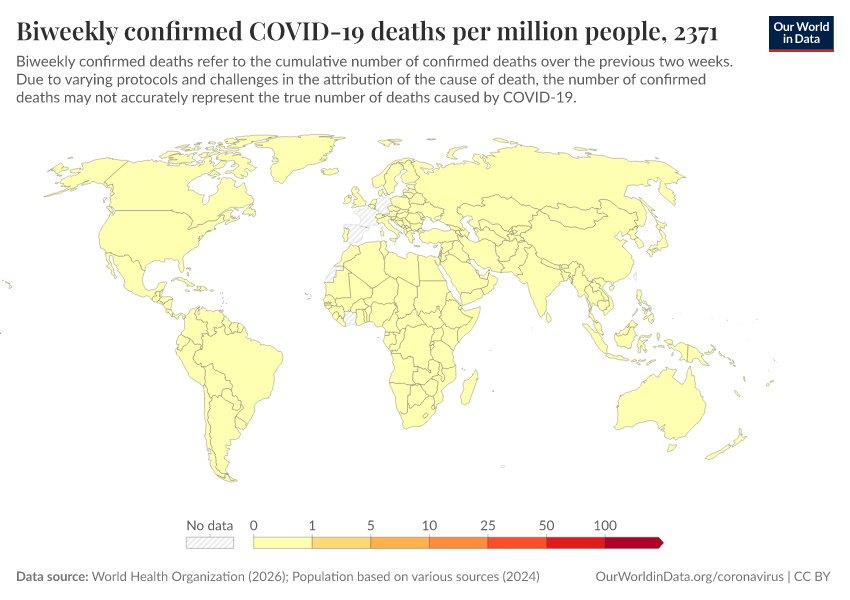 A thumbnail of the "Biweekly confirmed COVID-19 deaths per million people" chart