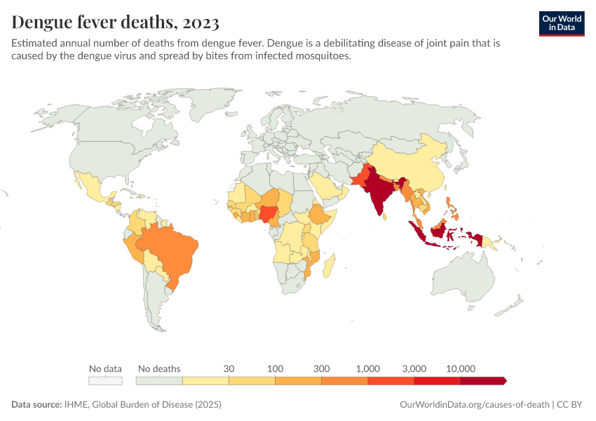 A thumbnail of the "Dengue fever deaths" chart